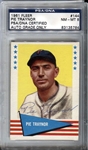 1961 Fleer Baseball Greats Pie Traynor #144 Signed PSA/DNA