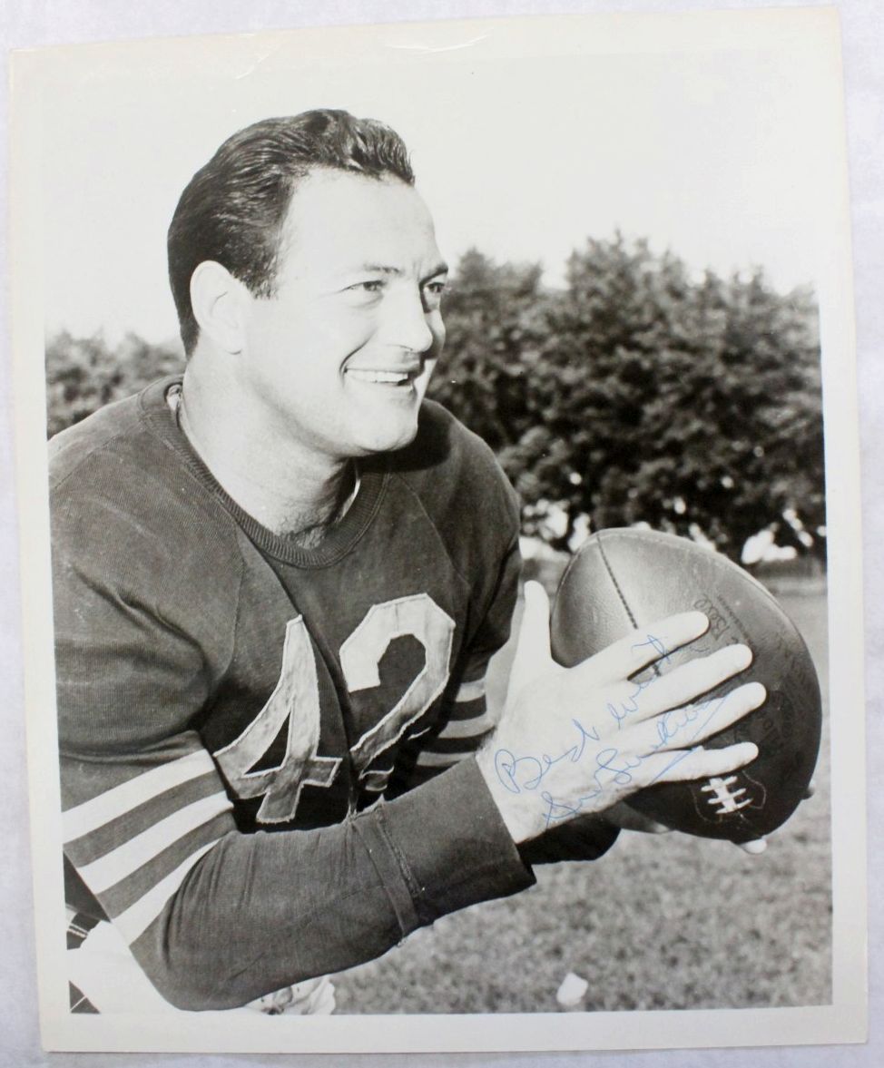 Lot Detail - Sid Luckman Chicago Bears Football HOF Signed 8x10 Photo