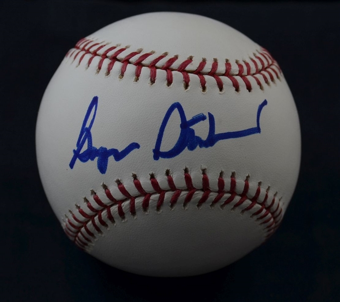 George Steinbrenner Single Signed Official OML (Selig) Baseball