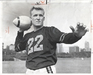 Bobby Layne Rookie Shot – Chicago Bears Original TYPE I Photo