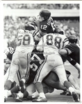 Terry Bradshaw Dives Over Vikings Wally Hilgenberg & Alan Page Original Super Bowl 9 TYPE 1 Photo
