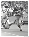 Franco Harris Runs Through Wally Hilgenberg Original Super Bowl IV TYPE 1 Photo
