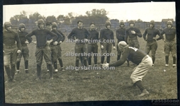 1925 Notre Dame Football Coach Knute Rockne Teaching Fundamentals Original TYPE 1 Photo