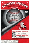 May 17, 1947 Pirates vs Brooklyn Dodgers Program – Jackie Robinson Pittsburgh Debut