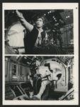 1977 Star Wars Mark Hamill Luke Skywalker & Harrison Ford Hans Solo Vintage Original Studio Photo 