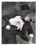 White House Guards Kill Gunman Assassination 1950 Attempt on President Harry Truman Original TYPE 1 Photo