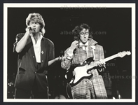 WHAM Make History in CHINA 1985 Original Photo w/ George Michael & Andrew Ridgeley Original TYPE 1 Photo