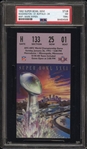 1992 SUPER BOWL XXVI TICKET STUB 26 REDSKINS-37 BILLS-24 MVP-MARK RYPIEN PSA 7