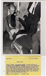 1963 Lee Harvey Oswald After Being Shot by Jack Ruby Original UPI Press Photo