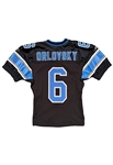 2006 Dan Orlovsky Of ESPN’s “Get Up!” & “NFL Live” Detroit Lions Rookie Era Game Worn Jersey