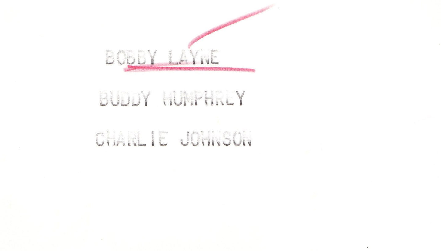 Bobby Layne Football Coach St. Louis Cardinals original 1965 press photo