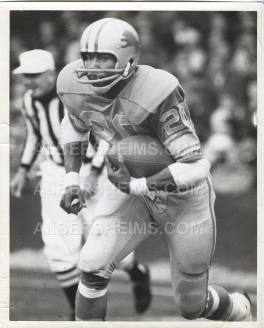 Detroit Lions HOFer - Lem Barney Type I Malcolm Emmons Original Photo