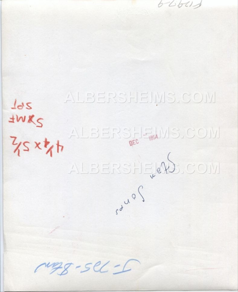 Stan Jones Pro Football HOFer - Chicago Bears Type I original 1954 Photo