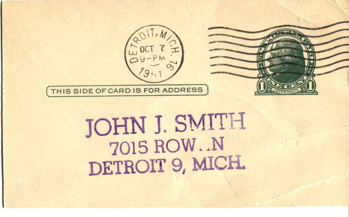 Bobby Layne Signed GPC from 1951 Pro Football Hall of Fame