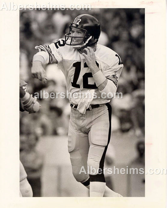 Terry Bradshaw 1980 Original Type 1 Photo Published in The Sporting News