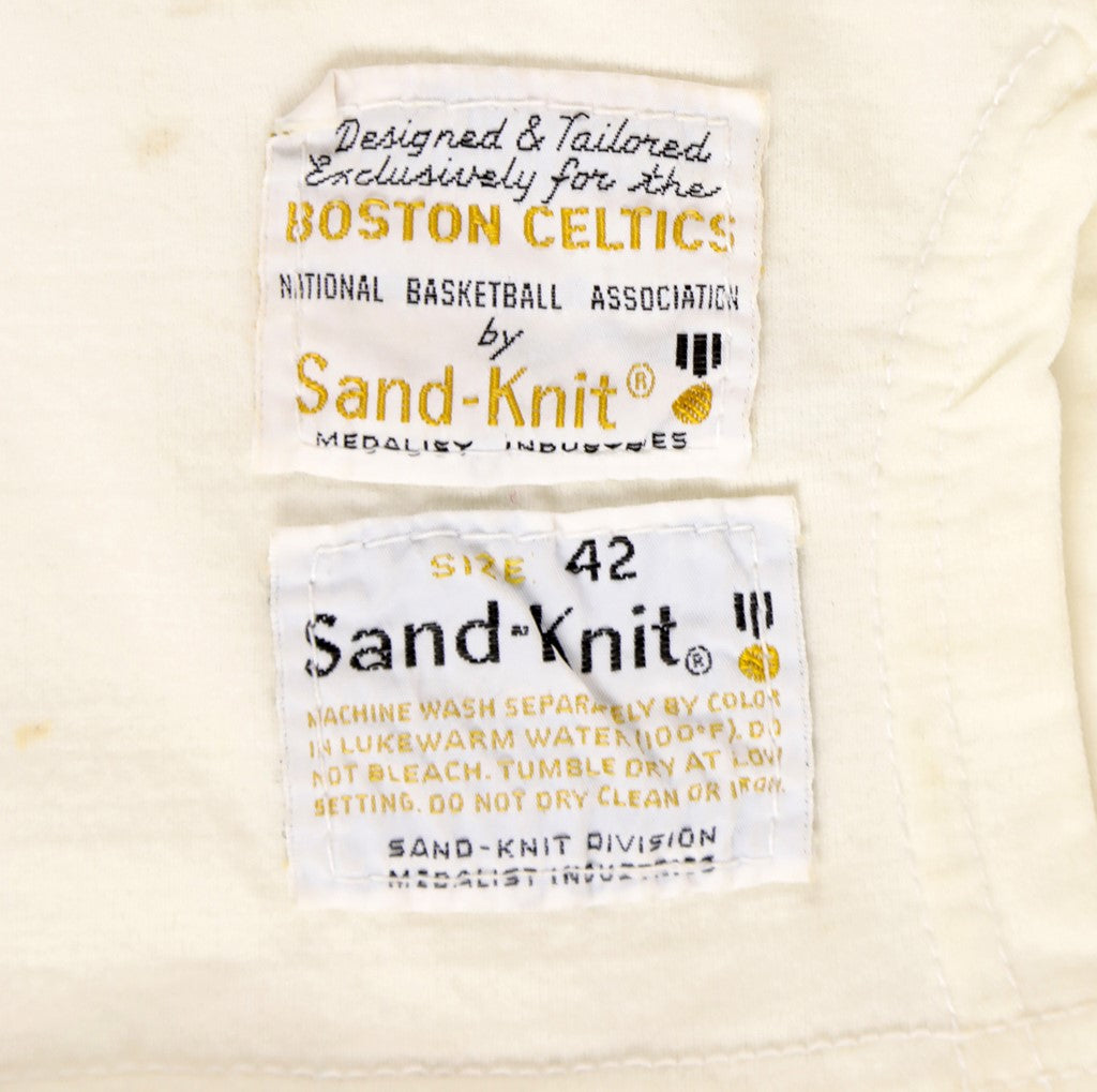 1975-76 Boston Celtics NBA Championship Season Game Worn Jerome Anderson Jersey