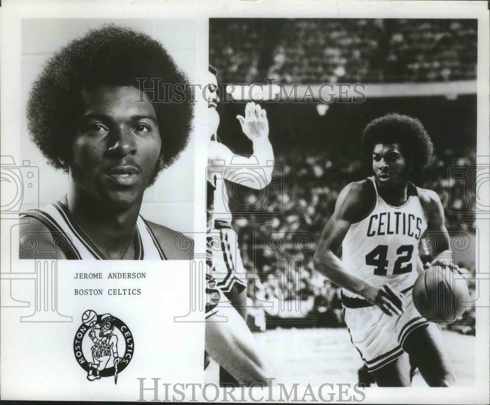 1975-76 Boston Celtics NBA Championship Season Game Worn Jerome Anderson Jersey