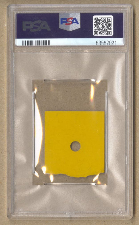 Wilt Chamberlain Overbrook vs Northeast 1953 Philadelphia Public High School League Championship Ticket Stub PSA Pop 1