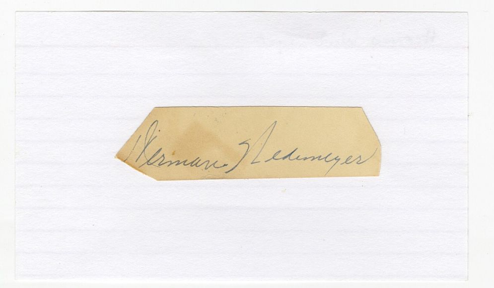 Herman Herm Wedemeyer College FB HOF & Hawaii 5-0 Star Autograph