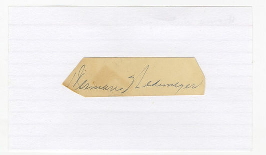 Herman Herm Wedemeyer College FB HOF & Hawaii 5-0 Star Autograph