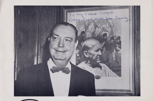 Jim Crowley Notre Dame Four Horsemen Signed AUTO Photo College FB HOF JSA LOA