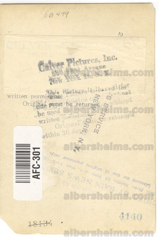 Calvin Coolidge 1910's Portrait Shot by George Grantham Bain Original TYPE 1 Photo PSA/DNA LOA