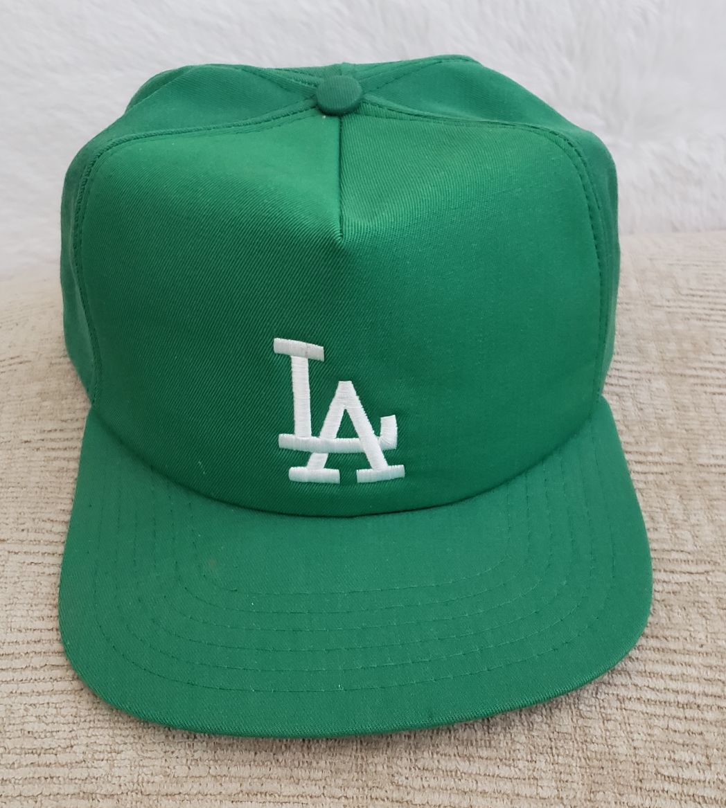 Tommy Lasorda Signed AUTO Circa 1997 New Era L.A. Dodgers St. Patrick's Day Cap JSA COA