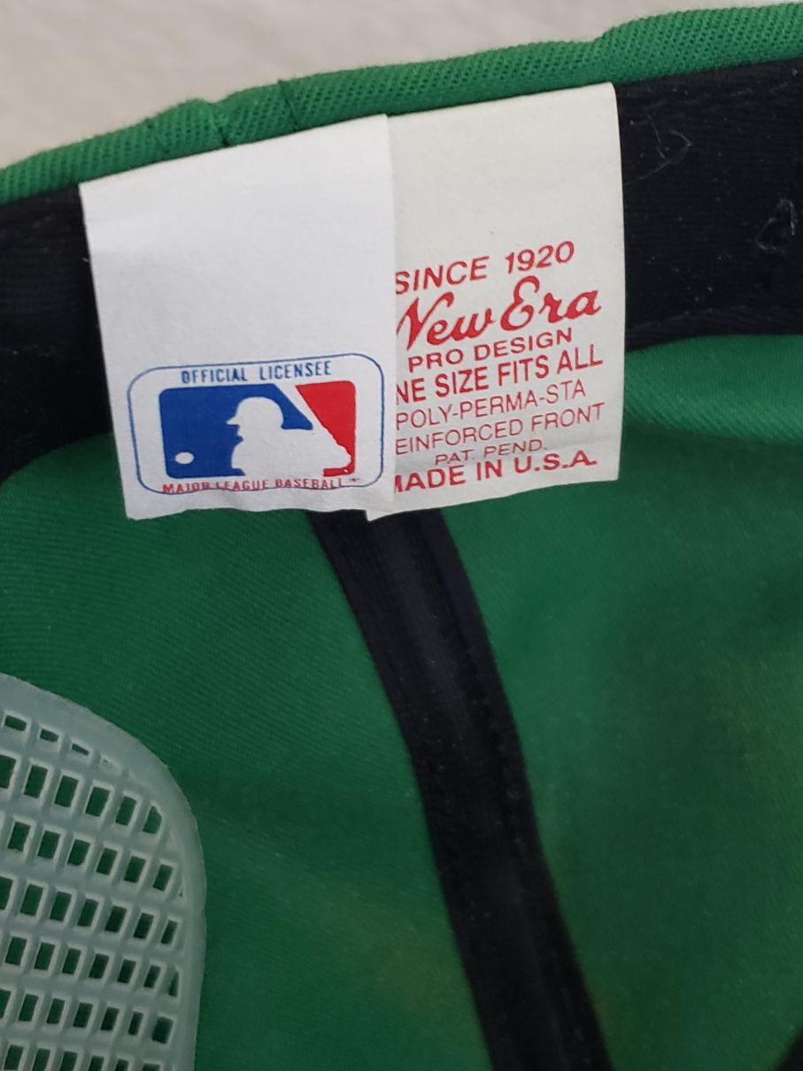 Tommy Lasorda Signed AUTO Circa 1997 New Era L.A. Dodgers St. Patrick's Day Cap JSA COA