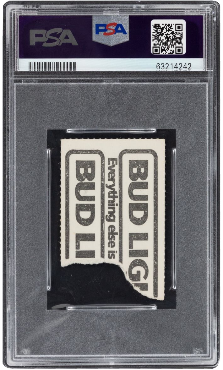 1987 Michael Jordan 1st Career Scoring Title Ticket Stub Celtics vs Bulls PSA Pop 1