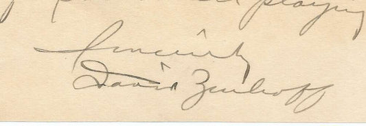 Dave Zinkoff Philadelphia Warriors Sixers Phillies Sphas Wilt 100 PT Game Broadcaster Signed AUTO letter JSA COA