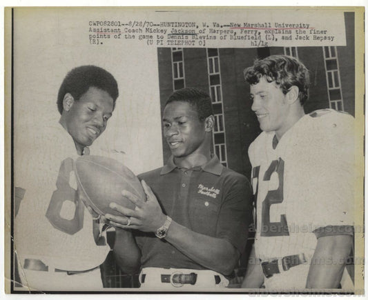 1970 Marshall Football Plane Crash Original Press Photo - Dennis Blevins - Jack Repasy