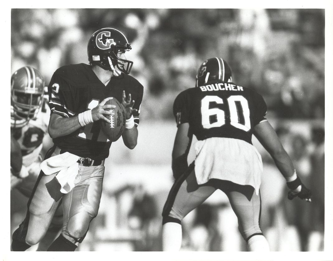 Jim Kelly 1985 USFL Houston Gamblers Original TYPE 1 Photo