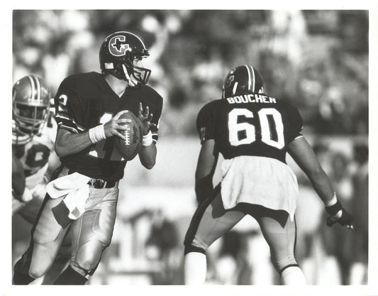 Jim Kelly 1985 USFL Houston Gamblers Original TYPE 1 Photo