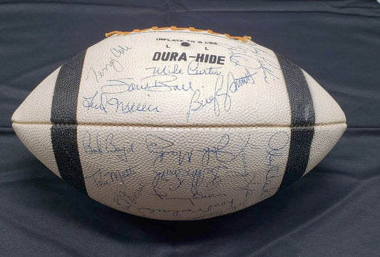 1968 Baltimore Colts Team Signed AUTO Football NFL Champs Super Bowl III