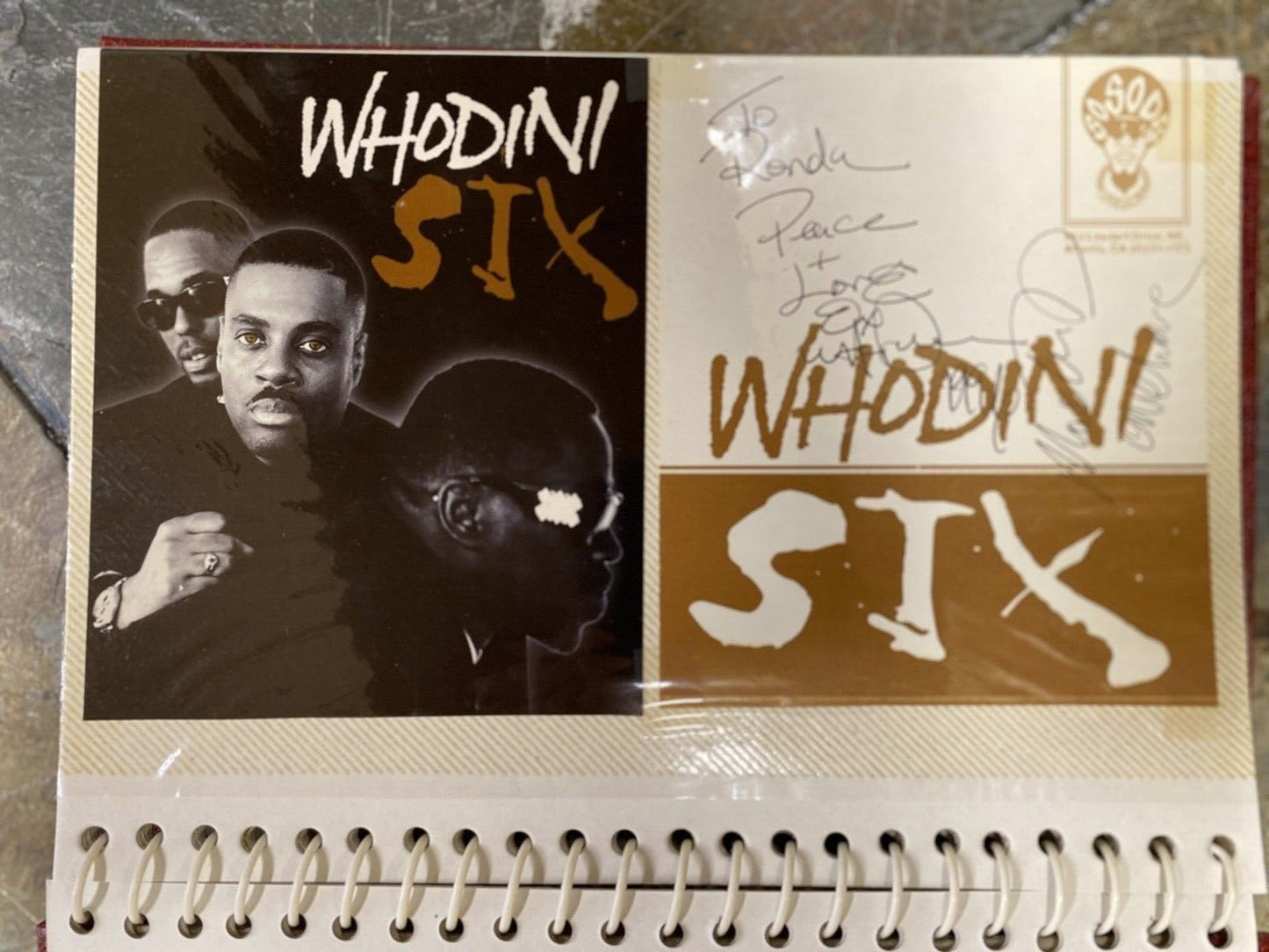 1990s Rap & Hip Hop In-Person Autograph Album /w Craig Mack & Trick Daddy JSA LOA
