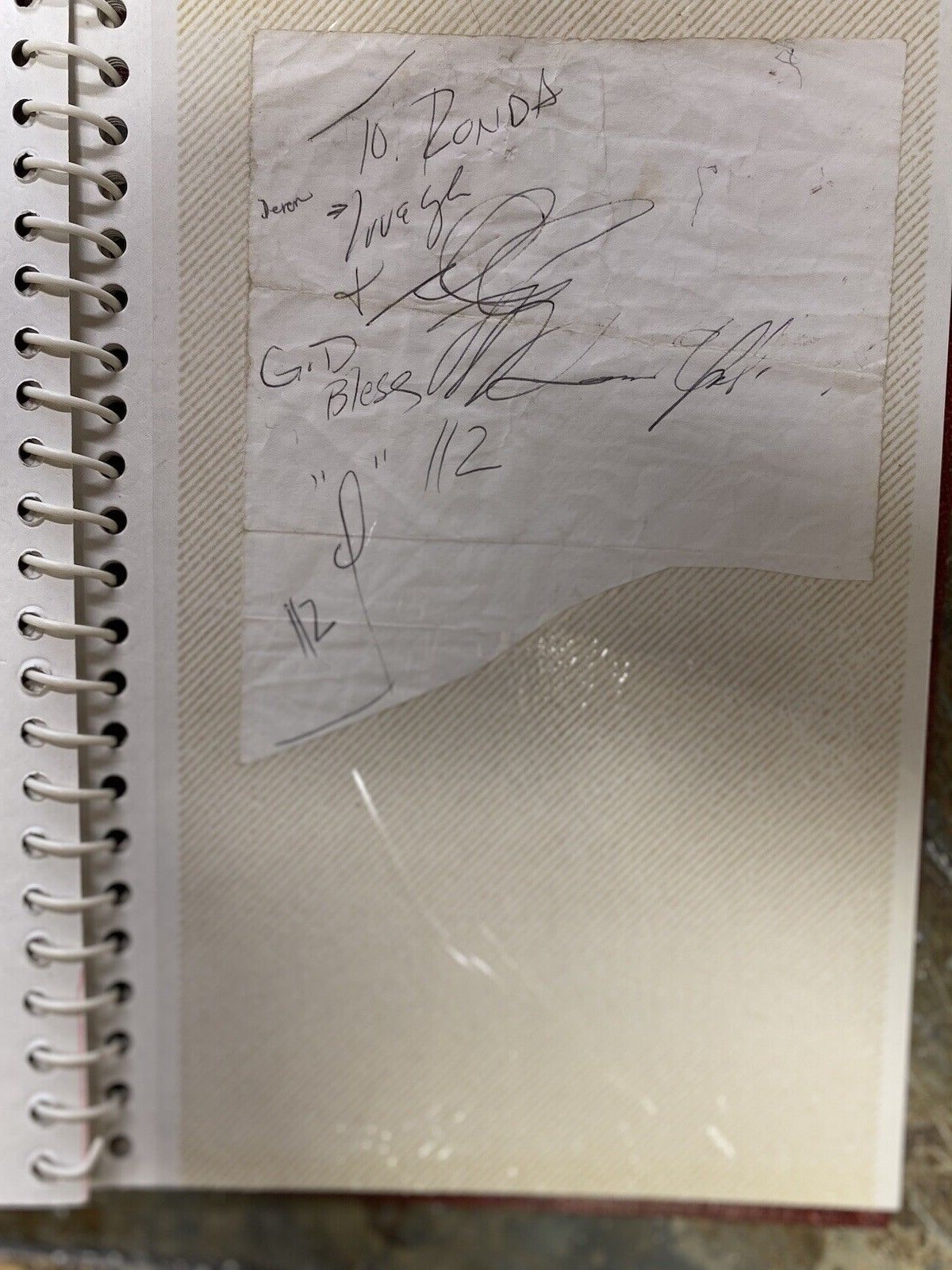 1990s Rap & Hip Hop In-Person Autograph Album /w Craig Mack & Trick Daddy JSA LOA