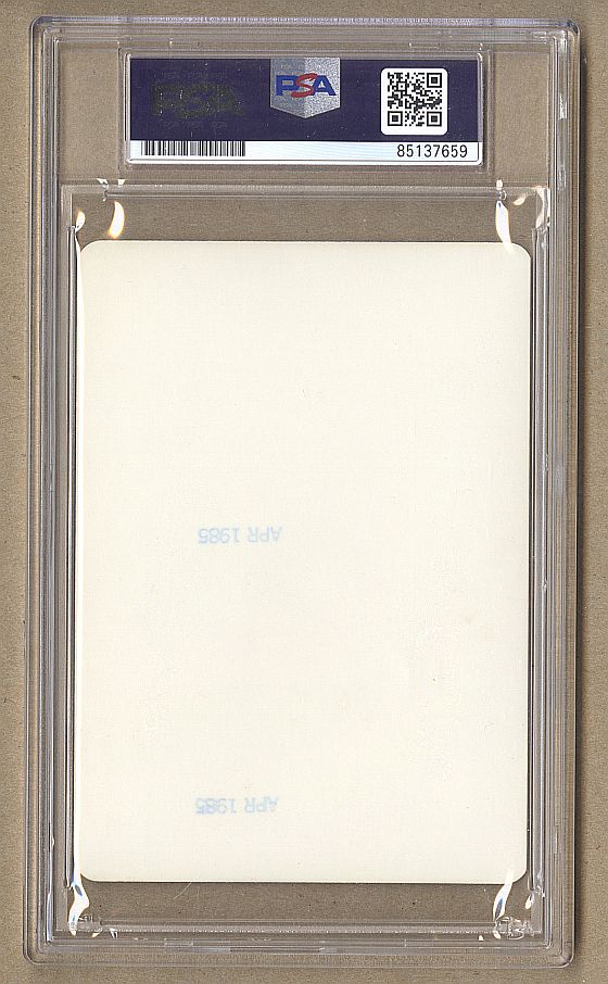 1985 Hulk Hogan vs Brutus Beefcake WWF WWE Original TYPE 1 snapshot Photo PSA/DNA