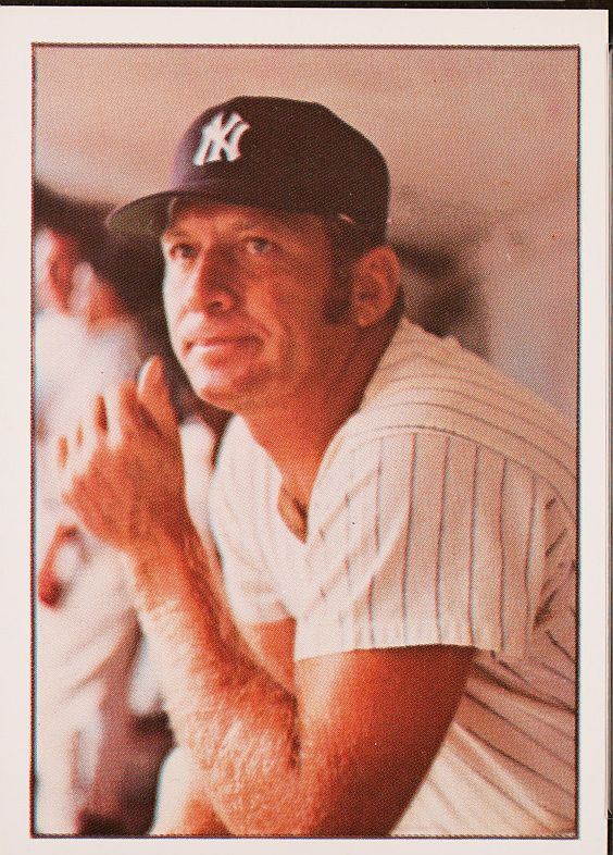 Mickey Mantle 1975 SSPC Superstars 42 Baseball Card #37 Image Original TYPE 1 Photo PSA/DNA