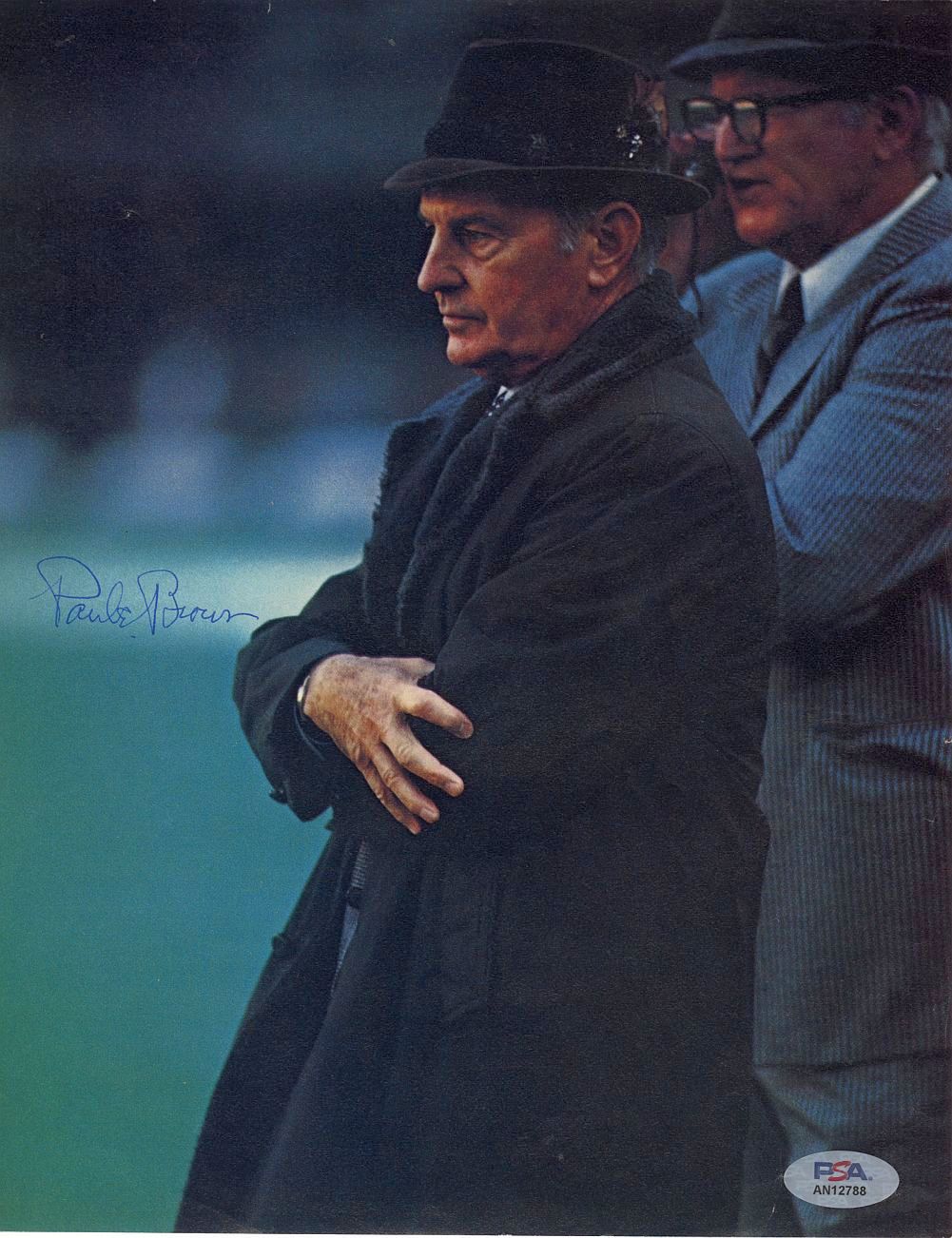 Paul Brown Signed AUTO Sport Magazine Browns Bengals Pro Football HOF PSA/DNA COA