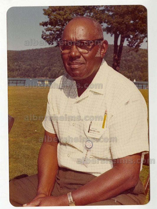 Buck Leonard 1970s Hall of Fame Induction Weekend Original TYPE 1 Photo