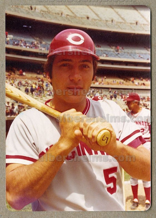 Johnny Bench Cincinnati Reds Big Red Machine Circa 1975-76 Original Snapshot TYPE I photo