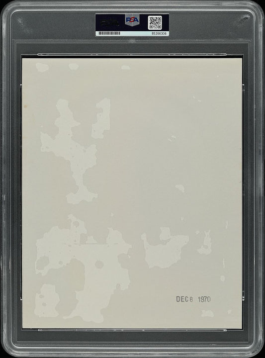 1970 John Havlicek Boston Celtics Going Airborne vs. Buffalo Braves Original TYPE I photo PSA/DNA