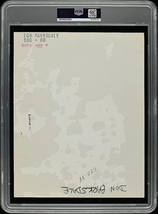 1952 Don Barksdale 1st Black NBA All-Star 1948 Olympian Original TYPE I photo Rookie Shot PSA/DNA