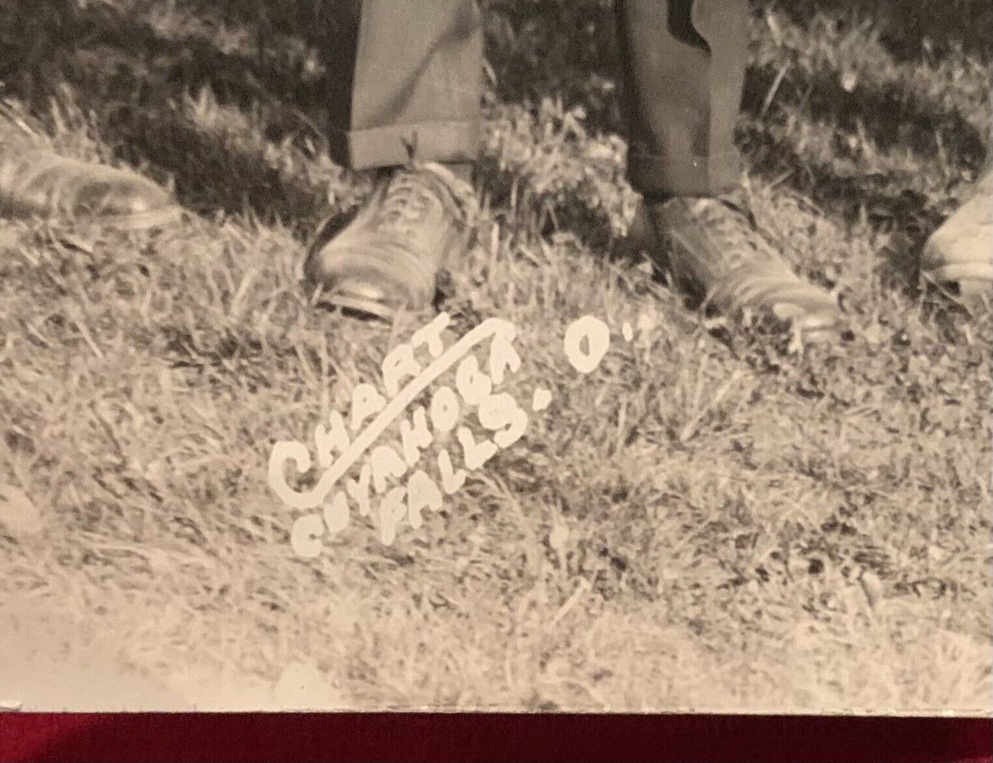 1924 Akron Indians Professional Football Team Panorama TYPE I Original Photo with African American NFL pioneer Sol Butler