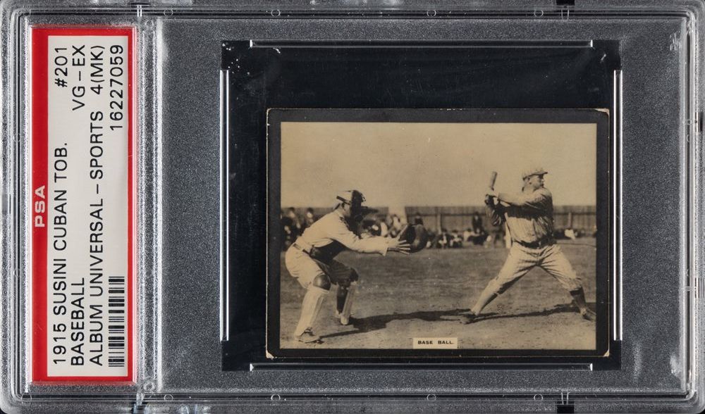 1914 Chief Meyers & Red Murray NY Giants Spring Training Original TYPE I Photo Card Image