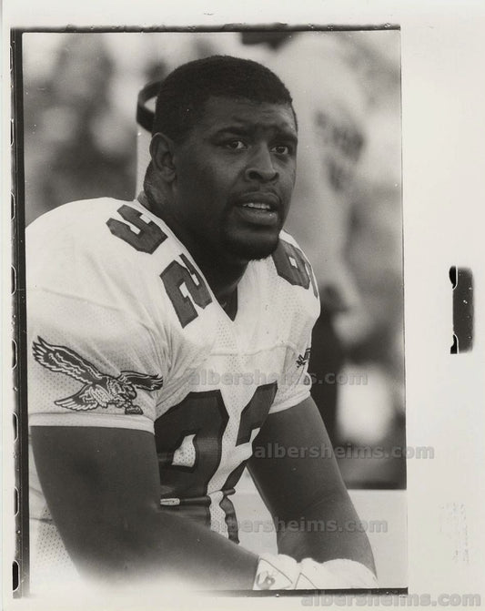 1980s Reggie White Philadelphia Eagles TYPE I original photo