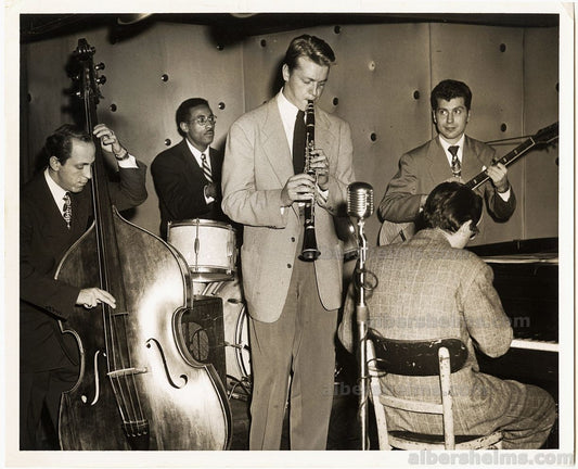 1948 San Hasselgard & Max Roach Three Deuces Original Popsie TYPE I Photo