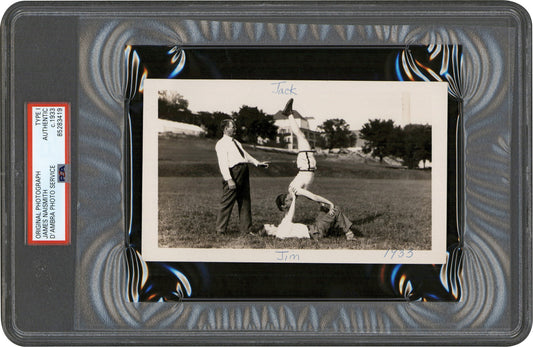 James Naismith "Inventor of Basketball" Circa 1933 Original TYPE I Photo PSA/DNA