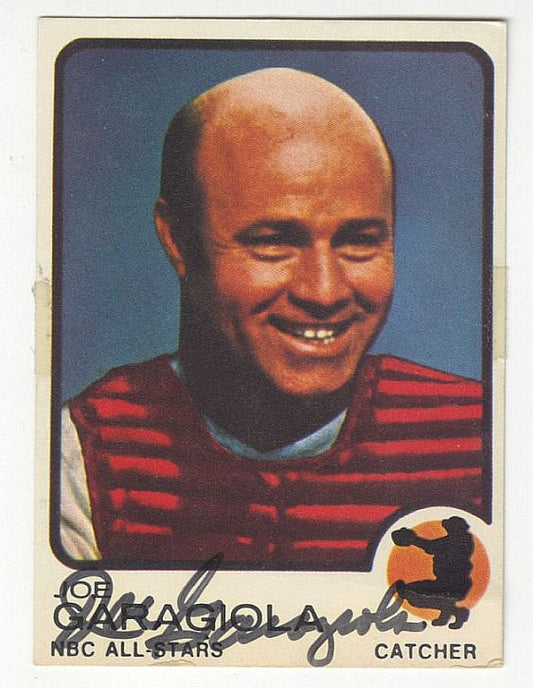 Joe Garagiola Signed AUTO Business Card Baseball Card St. Louis Cardinals D.2016
