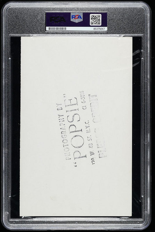 Miles Davis & Stan Getz 1951 Recording Session Popsie Original TYPE I Photo PSA/DNA